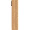 Ekena Millwork Thorton Slat Smooth Bracket w/ Offset Brace, Western Red Cedar, 7 1/2"W x 34"D x 34"H BKT0806X34X34THR06SWR - alternate 3